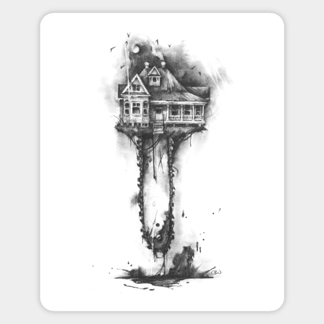 The Hewitt Homestead Sticker by cwehrle